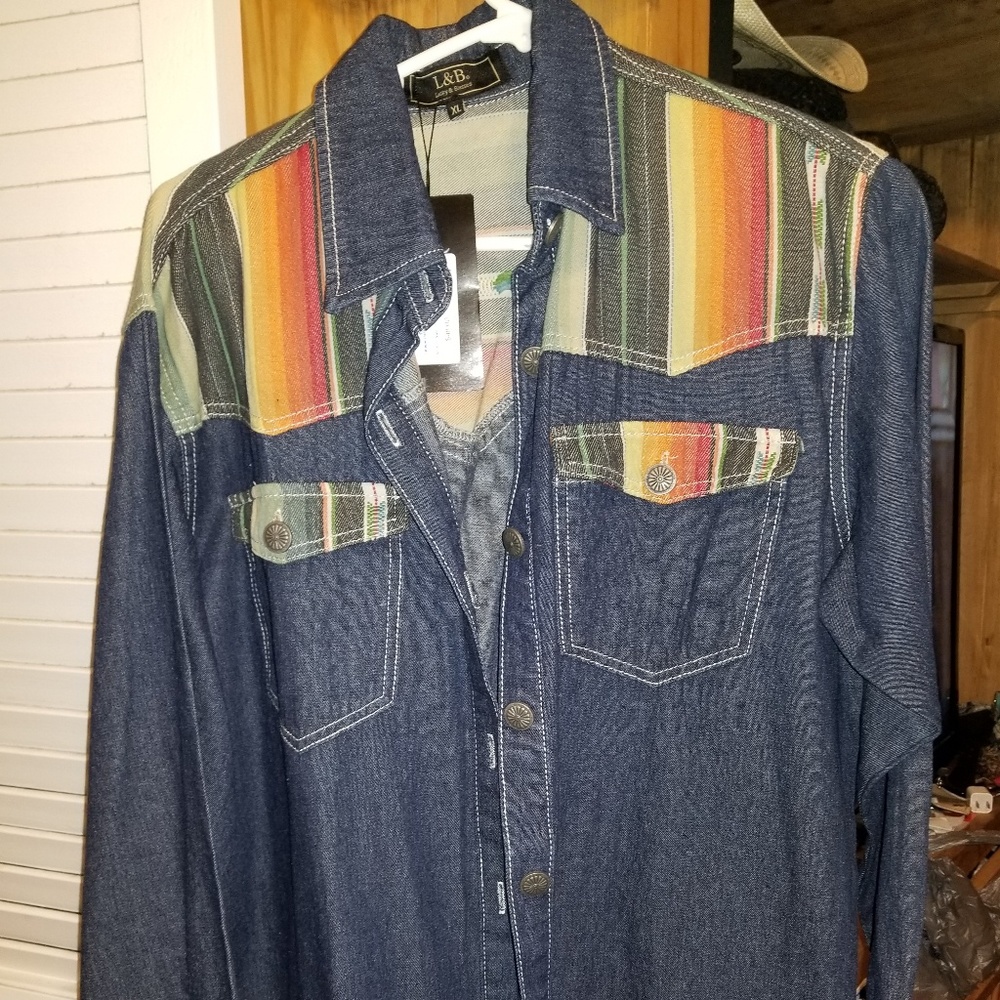 Serape jacket